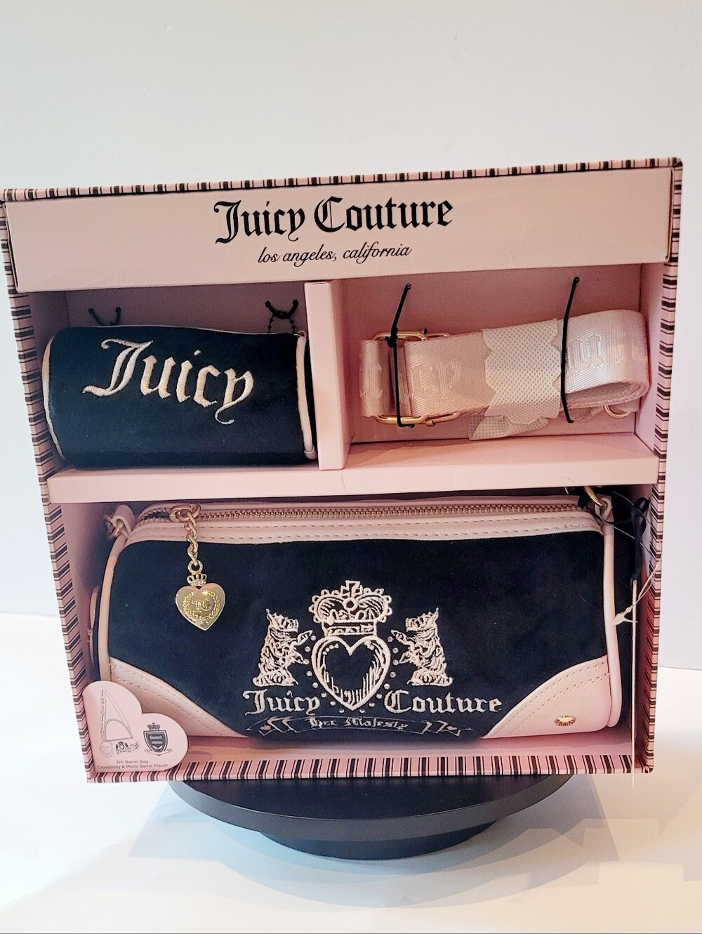 Juicy Couture 3Pc. Barrel Bag Set - Picture 3 of 3